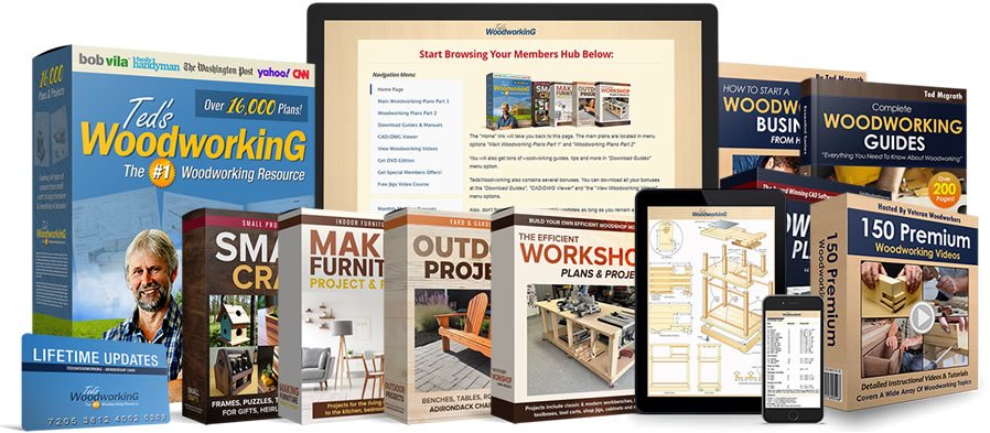 Tedswoodworking.com: The World’s Largest Database for Woodworking Projects