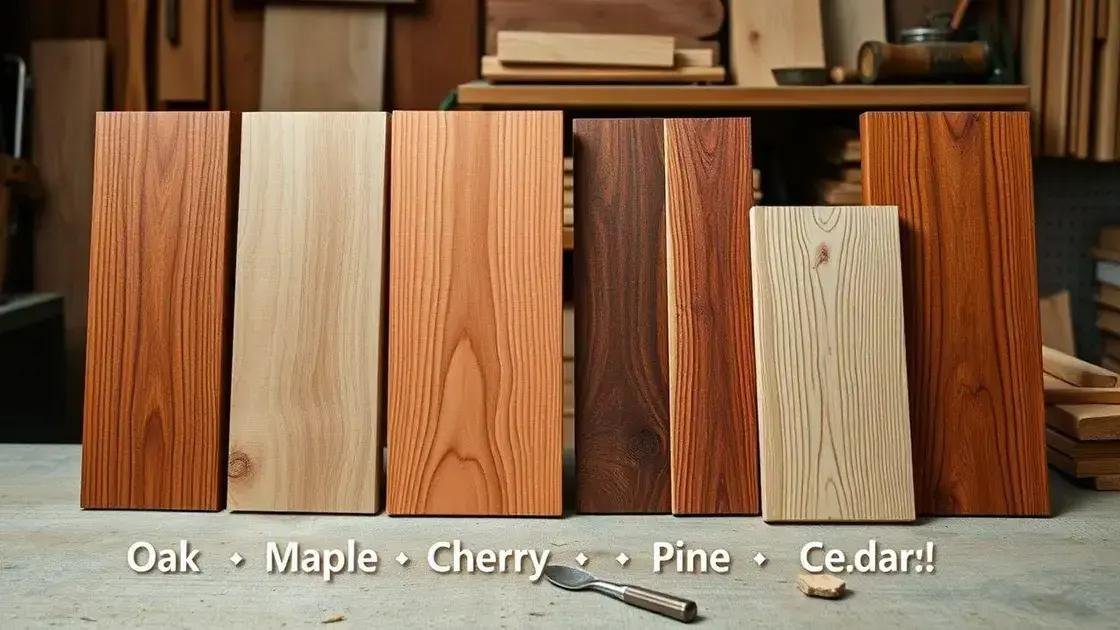 Understanding wood types and their properties