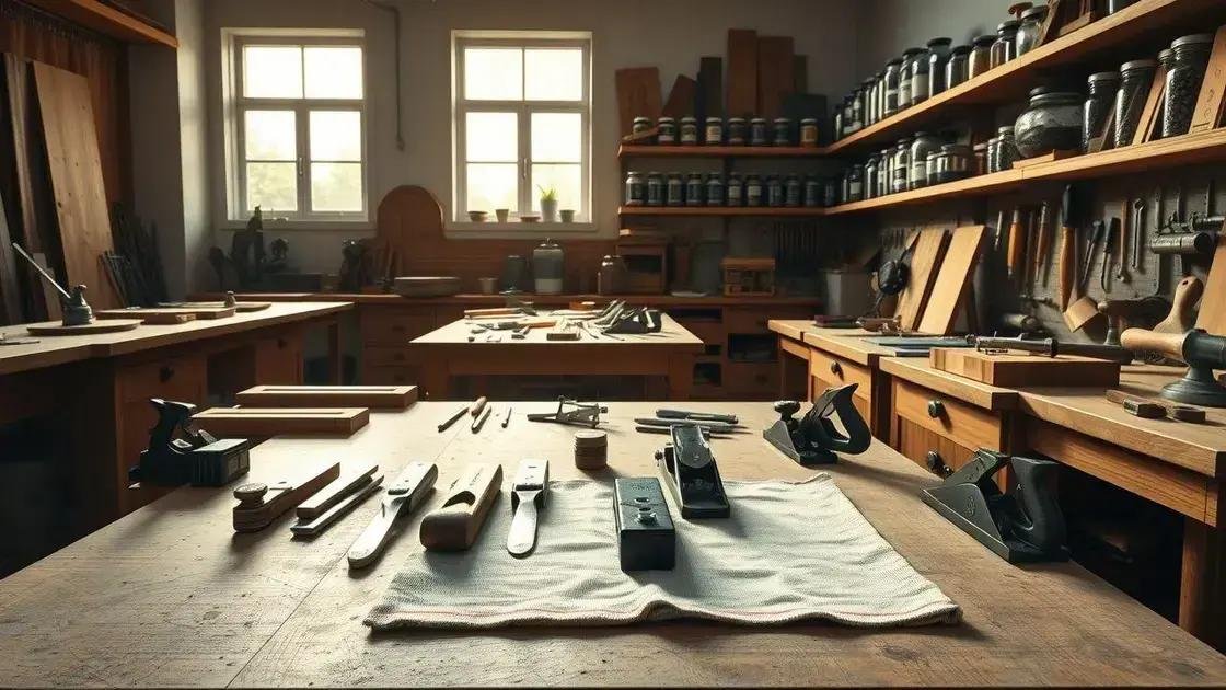 How to maintain and care for your tools