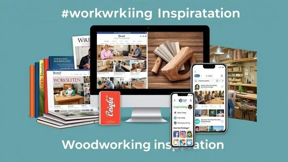 Resources for woodworking inspiration