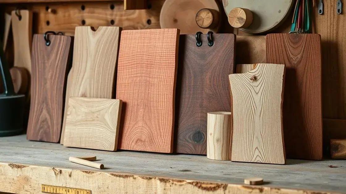 How to choose the right wood