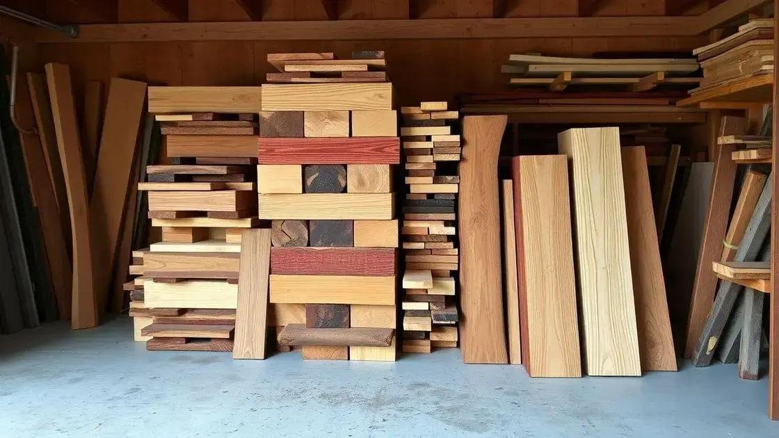Choosing the right wood types