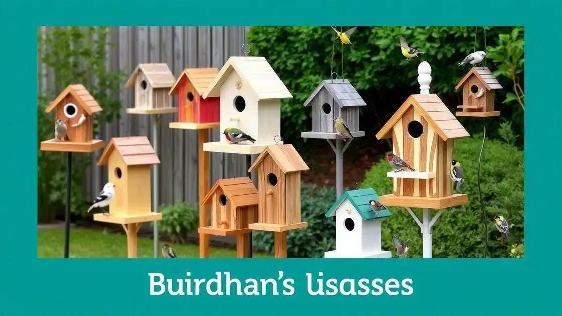 Choosing the best birdhouse design
