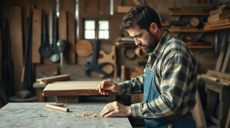 Rustic woodworking project ideas for men to create something unique