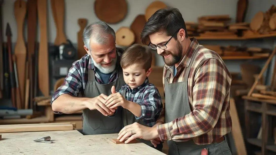 Woodworking projects for fathers and sons to build together and bond
