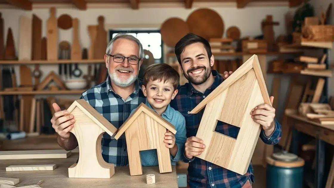 Celebrating the finished projects together