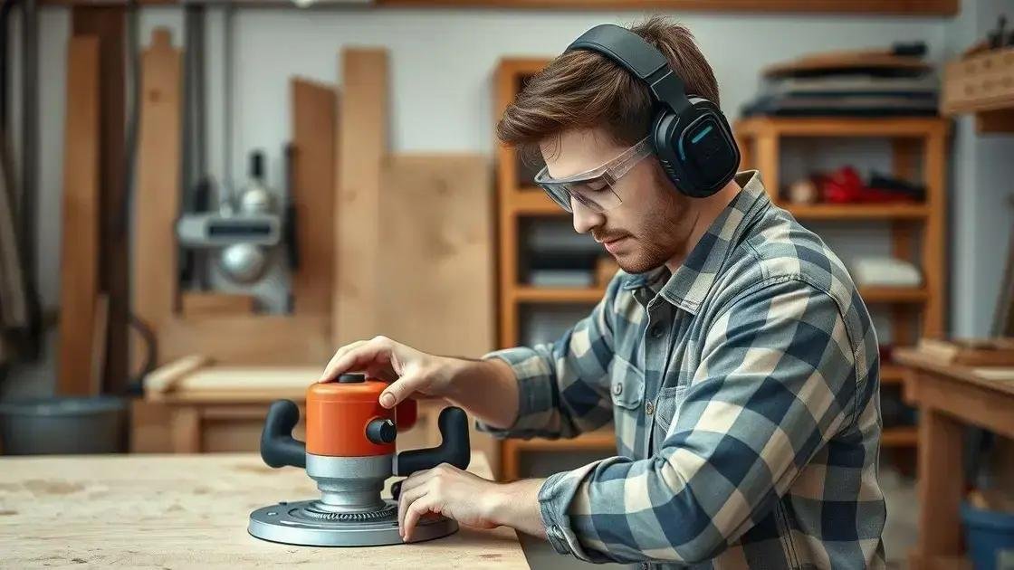 Essential safety tips for using wood routers