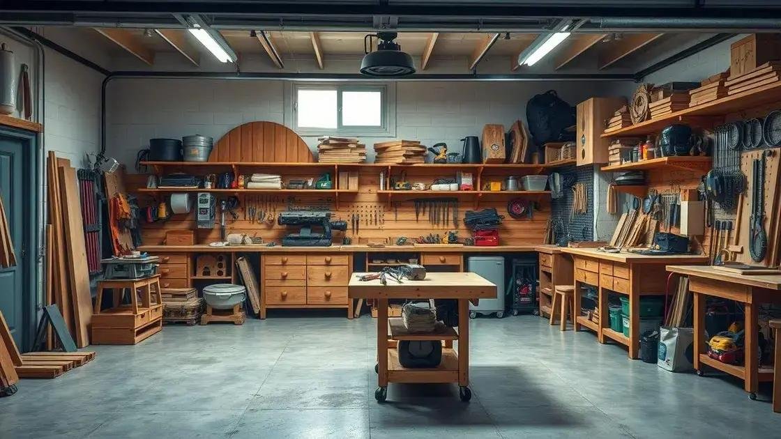 Woodworking gear guide for garage setups: optimize your space