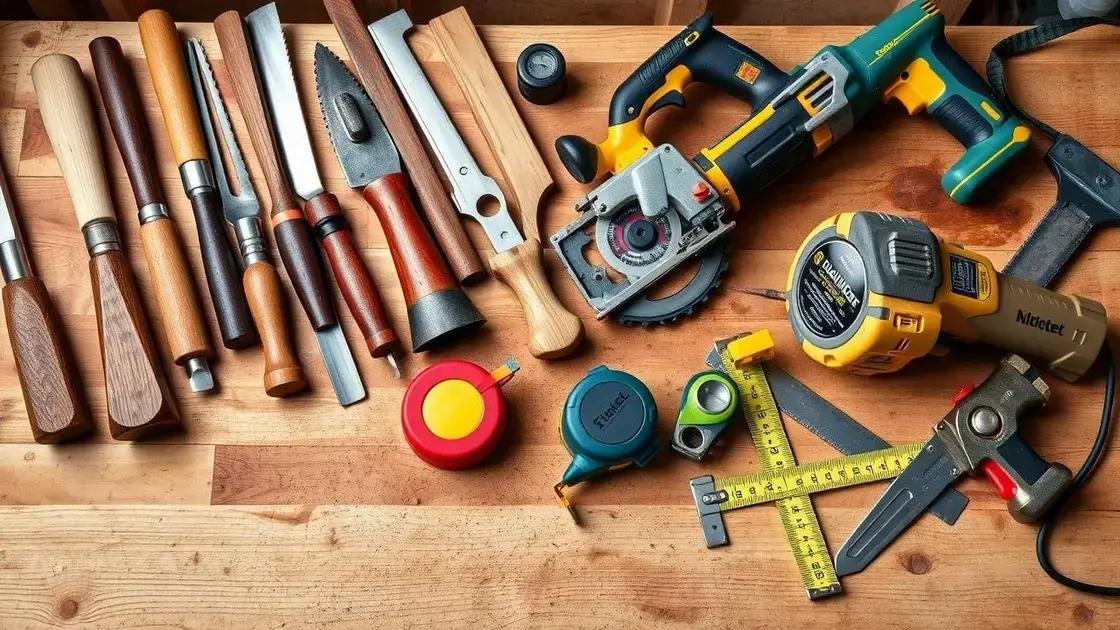 Essential tools every woodworker needs Essential tools every woodworker needs