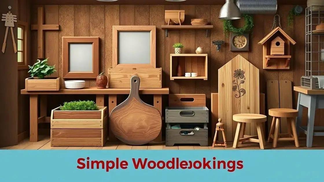 Creative ideas for simple woodworking projects Creative ideas for simple woodworking projects
