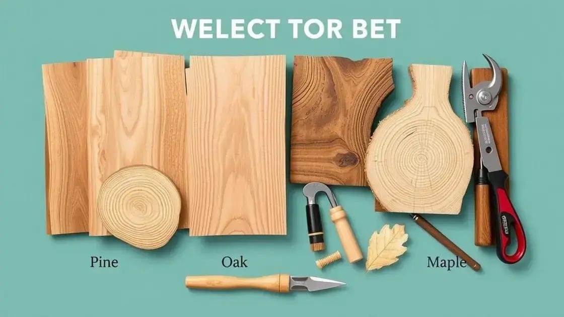 Choosing the right wood for projects Choosing the right wood for projects