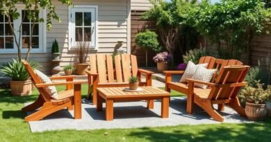 DIY outdoor furniture woodworking plans: Build your dream pieces easily