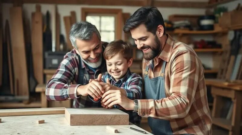 Woodworking projects for fathers and sons to build together: create lasting memories