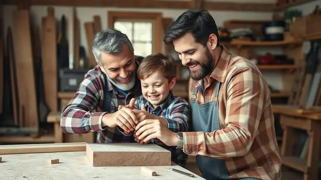 Woodworking projects for fathers and sons to build together: create lasting memories