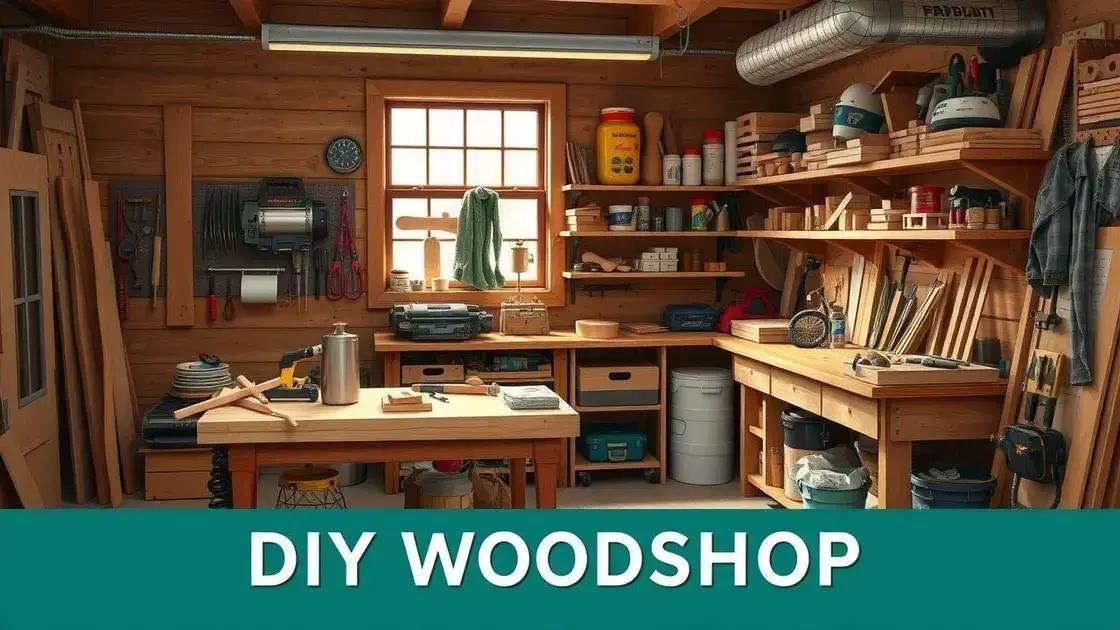 Diy woodshop project: build your dream workspace with ease
