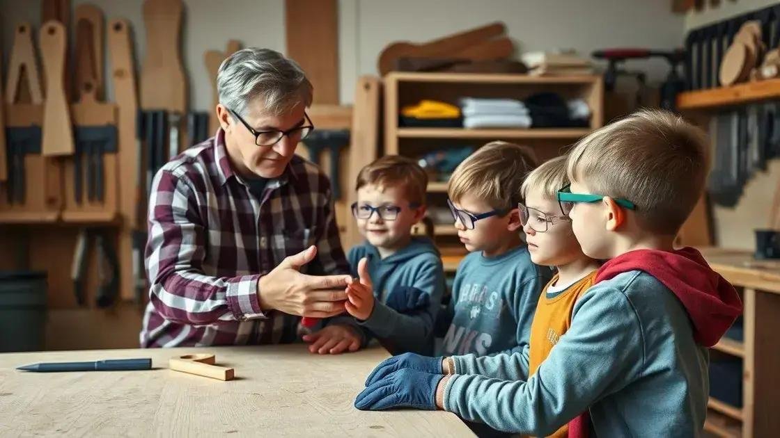Tips for teaching woodworking safety to kids Tips for teaching woodworking safety to kids